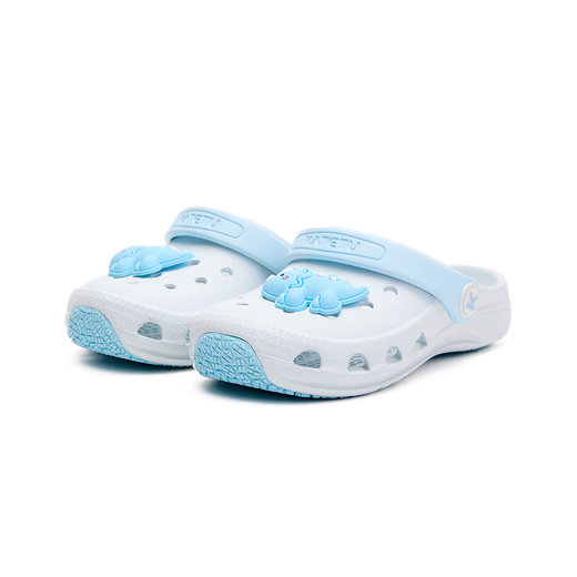 Carter Rabbit Children's Sandals Boys 2026 Summer Non-Slip Wear-Resistant Outerwear Non-stinky Foot Croc Shoes Girls Blue 24 Suitable for Feet Length 13.5-14.5
