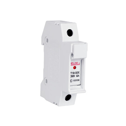 Delixi fuse base fuse holder 1P with light RT18-32X_holder_1 piece_with light without core