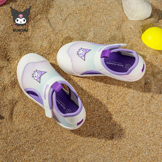 Hello Kitty children's shoes children's shoes running shoes toe-cap shoes girls sandals indoor shoes girls non-slip breathable mesh purple 28