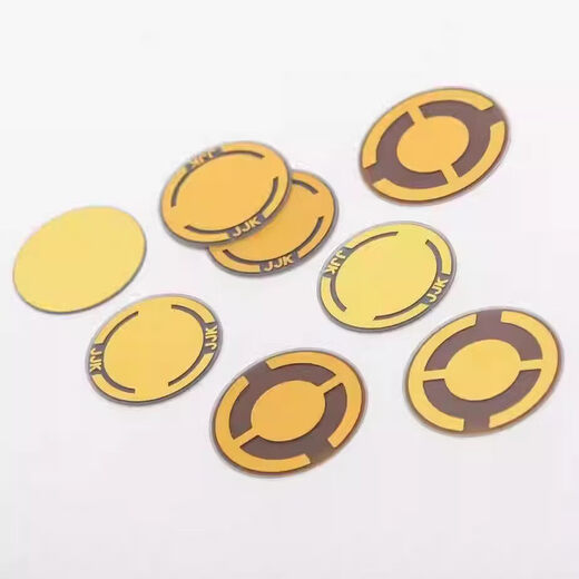 JJK crystal oscillator 6MHz gold electrode crystal control chip crystal wafer gold-plated crystal oscillator vacuum optical coating crystal oscillator JJK 6MHz-AC6AD14-MH