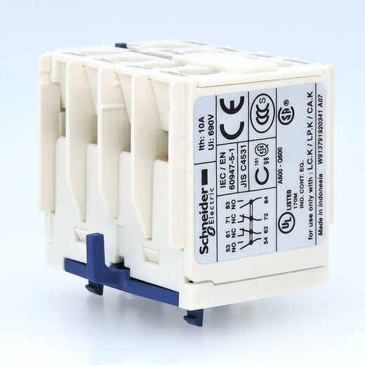 Schneider Electric LA1-KN small micro contactor LC1 LP1K auxiliary contact extended contact contact one open and one closed two open and two closed LA1KN11 one open and one closed