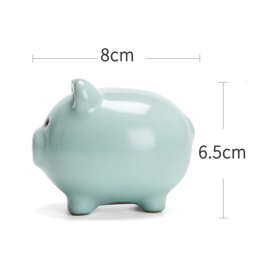 Looking for Ru Ru Kiln Tea Pet Pig Ornaments, Cute and Rareable Split Ice Cracking Glaze Kung Fu Tea Accessories Tea Ceremony Zodiac Piglets Ru Kiln Pigs