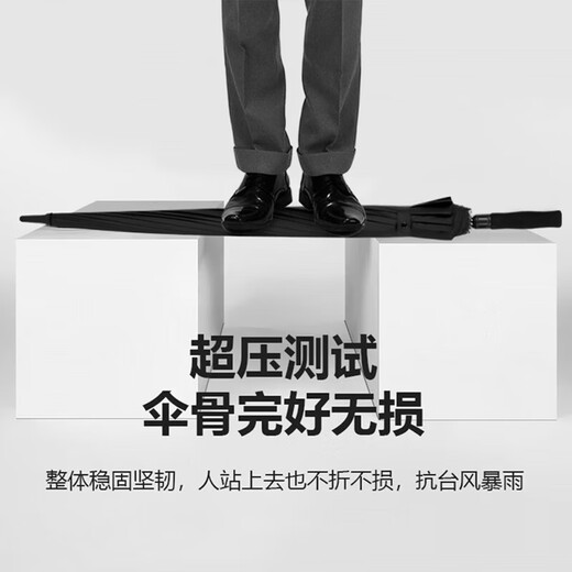 Ningbin German double-layer automatic umbrella with long handle, extra-large size for men and women, reinforced and thickened, storm-resistant special umbrella. Please inquire for group purchase (single shot will not be shipped)