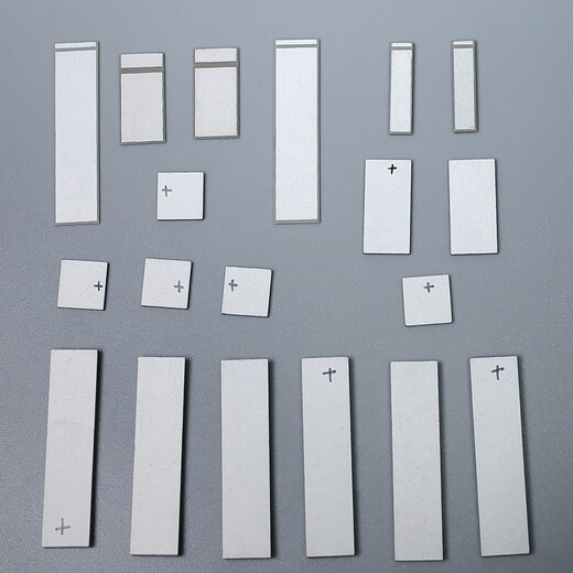 PZT4 PZT8 square piezoceramic film underwater acoustic transducer sensor film ultrasonic experiment can be customized 5*5*1mm pzt4 pzt8 PZT8