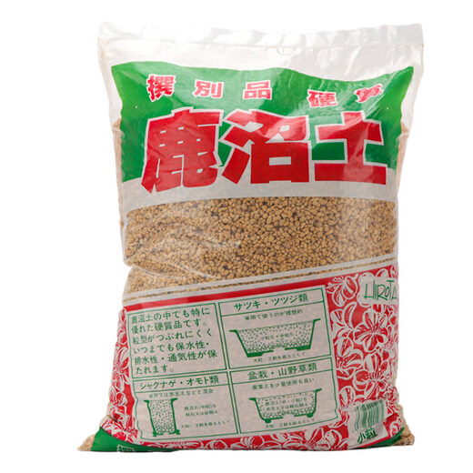 A whole package of deer marsh soil imported from Japan, deer marsh soil particles, small succulent paving stones, planting soil, succulent soil, hard soil, potassium supplement, disease resistance, acid and alkali regulation, high-quality large grain rice husk charcoal 5 liters