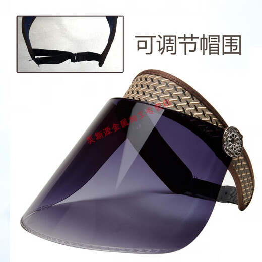 Eye protection mask, rain hat for riding electric bike, rain and windproof hat for men and women, full face transparent mask, rain hat for riding, eye protection, upgraded and adjustable - reinforced sun visor lens, brown, 56-60cm head circumference Eye protection mask, rain hat for riding electric bike, rain and windproof hat for men and women, full face transparent mask, rain hat for riding, eye protection, upgraded and adjustable - reinforced sun visor lens, brown, 56-60cm head circumference