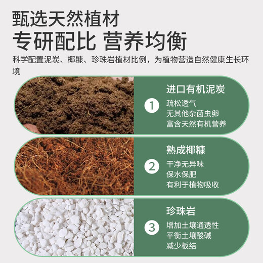Shangyang universal nutrient soil flower planting soil vegetable planting soil green plant potted organic peat soil 2L