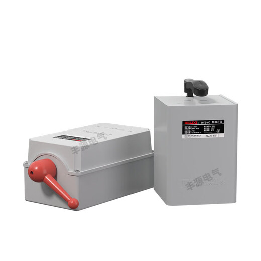 Reverse switch 380v three-phase 220v single-phase HY2-15 motor forward and reverse waterproof switch 60A QS-15 10 pieces