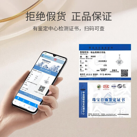 LAOLATU platinum necklace for women platinum 2025 new four-leaf clover light luxury niche Chinese Valentine's Day gift for girlfriend and wife 999 platinum necklace + pt950 moissanite pendant