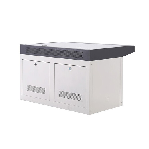 Ringier Marronteng monitoring console single\double\triple thickened cabinet monitoring console computer operation console UPS console platform can be customized gray and white color double