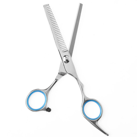 Mudingding home hairdressing scissors bathroom repair bangs flat teeth hair salon home thinning set oil clip comb hairdressing scissors set [classic model]