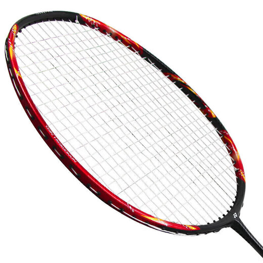 YONEX Yonex badminton racket full carbon single shot sky ax AX21S fire glaze red 5U5 has been worn 26 pounds with hand glue YONEX Yonex badminton racket full carbon single shot sky ax AX21S fire glaze red 5U5 has been worn 26 pounds with hand glue