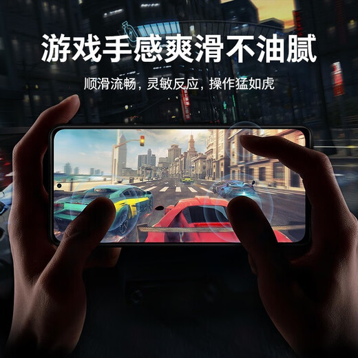 Ficos 2-piece set suitable for Huawei P50 tempered film anti-blue light mobile phone film purple light film explosion-proof protective film Huawei P50 Tengsen eye protection anti-blue light 2-piece set