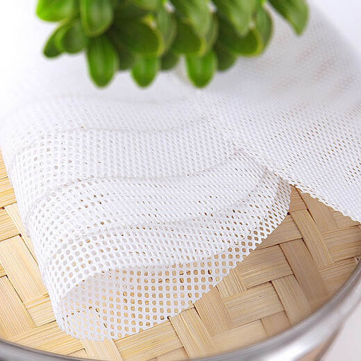 Zhile steamer mat silicone steamer mat silicone steamer cloth steamer paper steamed buns steamed buns mat silicone drawer cloth 34*54CM rectangular silicone steamer cloth two pieces