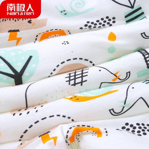 Nanjiren (Nanjiren) baby sleeping bag, spring and autumn nightgown, baby with foot cover, split-leg sleeping bag, cotton clothespin, cotton anti-kick quilt, bedding XXL size