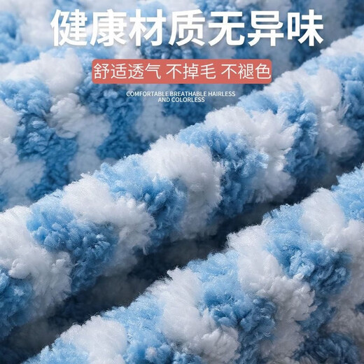 Jepoo dishwashing rags coral velvet housekeeping cleaning towels absorb water, are not easy to leave watermarks, are not easy to stain oil, and are thickened for kitchen dishwashing. Ten pieces 25*25cm coral velvet