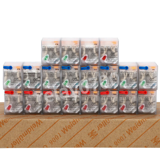 Weidmüller intermediate relay DRM270024L 270730LT AC DRM570024L 570730LT DRM570024L_4 open 4 closed_14 feet_DC24V without base_without base