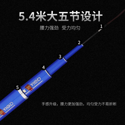 Baofeilong fishing rod ultra-light Haojue S hand rod fishing rod wild fishing flagship ultra-light ultra-hard 28 adjustable fishing rod fishing rod 3.6m