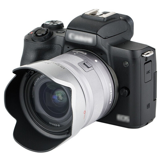 JJC подходит для Canon RF-S 18-45 бленда 49 мм объектив R10 R50 R100 аксессуары для объективов EF-M 15-45 объектив m50 второго поколения m200 m6mark2