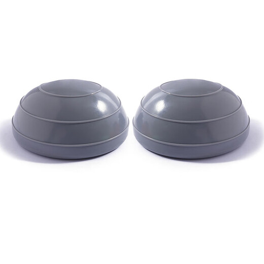 Chaosihui Xiaobosu Fan You Semi-circular Balance Ball Yoga Ball Fitness Ball Pilates Foot-Stepping Half-Garden Ball Equipment Training Ball Pink-Xiaobosu 2-Pack Inflator