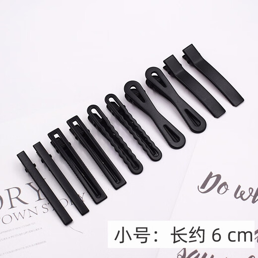 Zhuo Keke Broken Hair Clips, Headwear, Hair Clips, Side Clips on the Back of Women's Heads, Forehead Bangs Clips, One-Line Clips, Duckbill Clips, Top Small Mixed Pack of 10