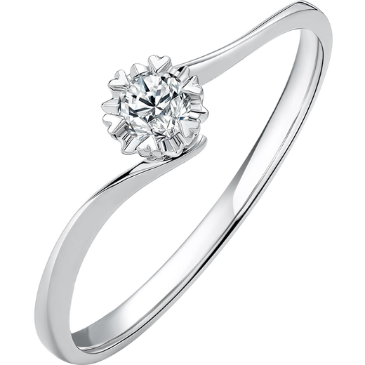 Saturday Blessing Platinum Diamond Ring Proposal Diamond Ring Birthday Gift W0210508 About 10 minutes No. 13