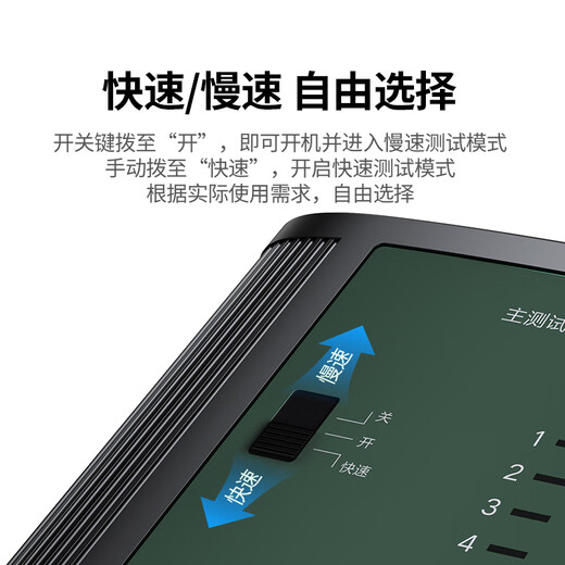 绿联网线测试仪 多功能网线/电话测线仪 电脑网络水晶头电话线工程/家用智能信号检测通测试仪器通断器