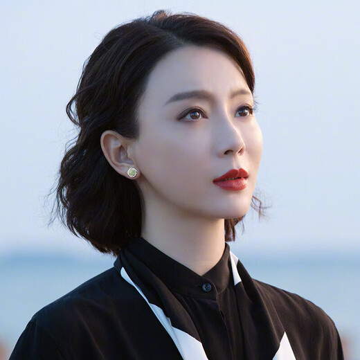 QPQK Hetian Jade Ear Clip No Ear Hole No Punching Earrings Jade Earrings Temperament High-end 2025 New Earrings Women Sapphire Silver Ear Clips Gift Box