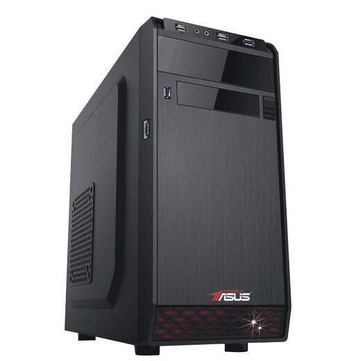 Century Star door-to-door installation ASUS PBA Core stock trading computer four-screen host one machine multi-screen full set of financial foreign exchange securities DIY assembly computer desktop twelfth generation mid-range multi-screen financial stock trading host 2 21.5-inch monitors 2 + 2 screen brackets