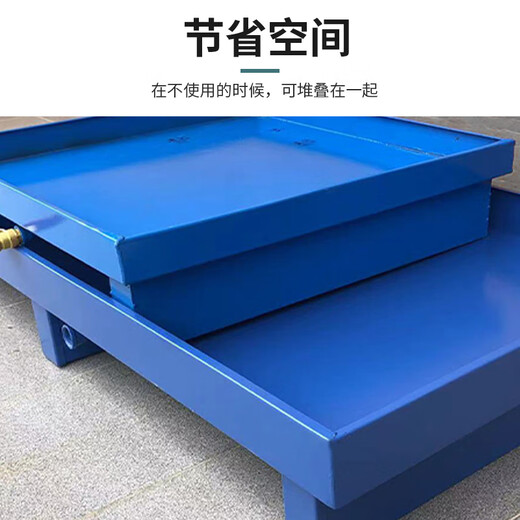 Huizhen 1250*650*170 mm Anti-light Pallet Pallet Pallet de acero a prueba de derrames HL719 HL719