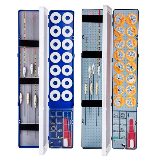 Jiazhi fishing float box float box 55cm three-layer multi-functional three-in-one float box line box main line box fishing line box fish float box 55cm three-layer float box (red) + gift pack