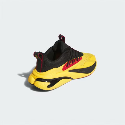 Adidas men's shoes AlphaBoost V2 new retro casual lightweight breathable shock-absorbing sports casual shoes men's dad shoes black and yellow IH3886 39