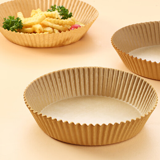 One s Member air fryer paper thickened 50gsm food grade material bottom diameter 16cm*100 pieces