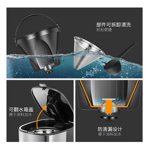 Huaxunshi Micro Pressure Tea Maker High-end Touch Screen Fully Automatic Black Tea Maker Steam Tea Maker Multifunctional Health Pot Large Capacity 1.5L Stainless Steel Body Standard Version 304 Stainless Steel Filter