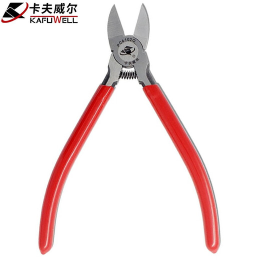 Kraftwell 5-inch thin water-mouth pliers industrial diagonal pliers wire cutters electronic shearing pliers diagonal nose pliers offset pliers PC4101Q