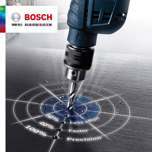 Bosch (BOSCH) high-speed steel grinding straight handle twist drill bit accessories woodworking metal drill iron hand electric drill bit turning head Bosch drill bit 1.5mm single