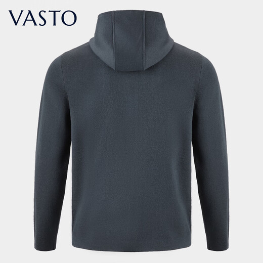 Vasto Vasto Shopping Mall Même veste en tricot en laine douce et confortable pour hommes Sports à capuche et hauts d'hiver décontractés Gray 22E191047 XL180