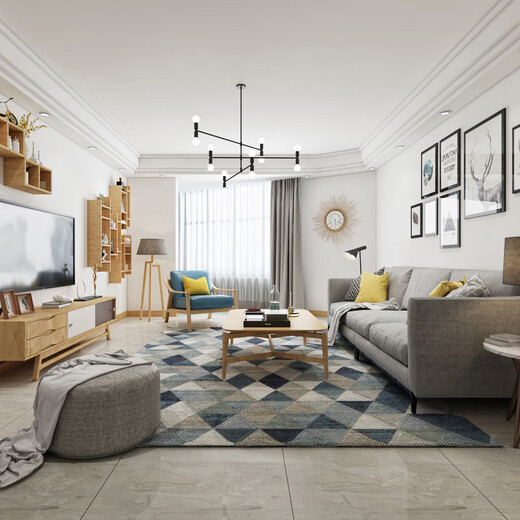 Chuangyi Decoration Jingdong Selection Decoration Company Full Package Renovation Design Service Home Decoration Simple Modern Style Whole House Decoration