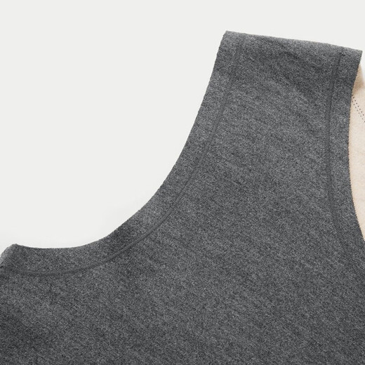 HLA Heilan Home Underwear Vest Men's Seamless Warm Double-sided Brushed Bottoming Vest Men's