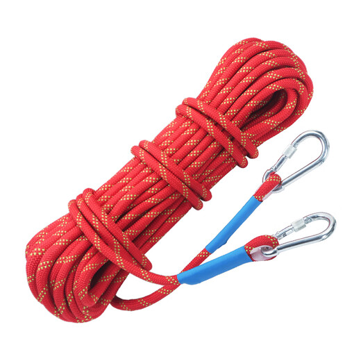 Gorm safety rope aerial work rope set safety rope rock climbing mountaineering rope 12mm RW179 red 10 meters