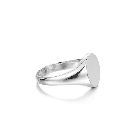IDEAGEMER 925 silver gentleman's ring men's light luxury niche high-end European and American style handsome and versatile boys' ring tail ring trendy gentleman's ring Hong Kong No. 23