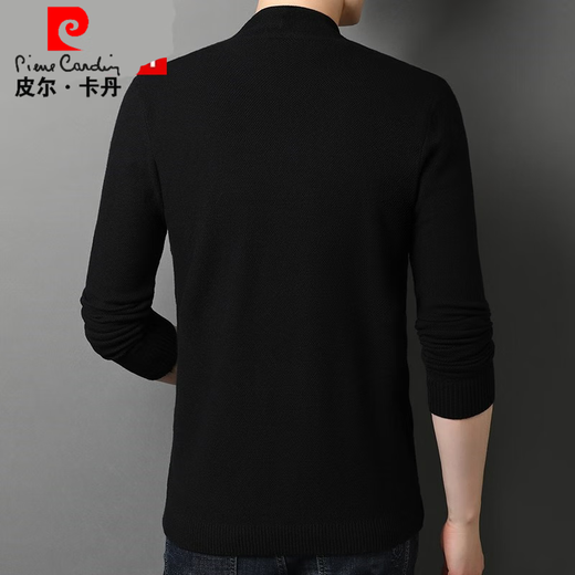 Pierre Cardin Frühling und Herbst Dünne Strickjacke für Männer mittleren Alters und junge Männer mit gestricktem Pullover gelb 165/m
