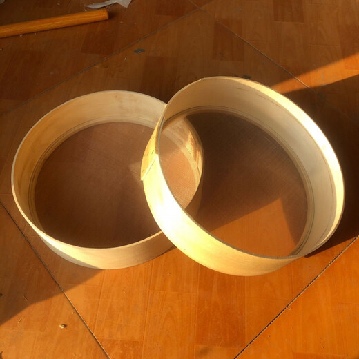 He Jiagong flour sieve single sieve flour sieve flour sieve ultra-fine baking 60 mesh handmade household filter sieve kitchen diameter 30 cm 60 mesh sieve white flour worm is very fine