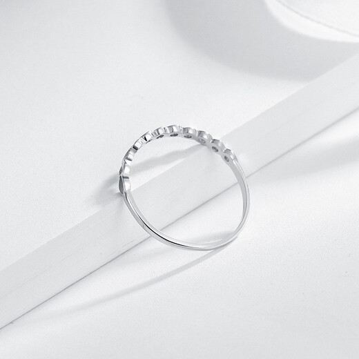 Ming brand jewelry platinum Pt950 platinum fashion car flower blooming ring gift for women BFM0055 platinum ring size 12 about 1.14 grams