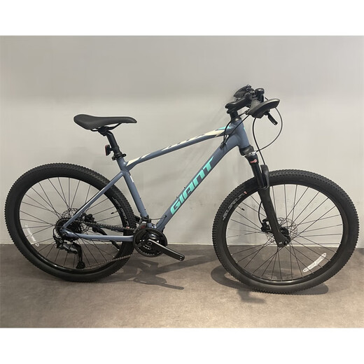 捷安特（GIANT）ATX830避震山地自行车27.5 29寸健身通勤男士学生18速 消光木炭灰 27.5英寸 18速