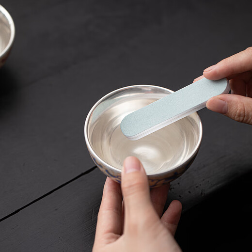 SUSHI CERAMICS gilt silver lotus couple tea cup tea cup J1075 by intangible cultural heritage master Zheng Wenqiang