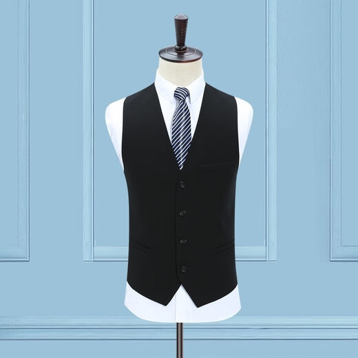 Цельный жилет Changyin, мужской весенний, осенний и зимний жилет, жилет в корейском стиле, деловой повседневный модный жилет в иностранном стиле, серый XL