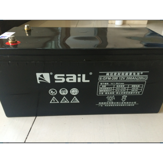 Sail battery 12V200AH Sail 6-GFM-200 DC screen UPS EPS maintenance-free battery