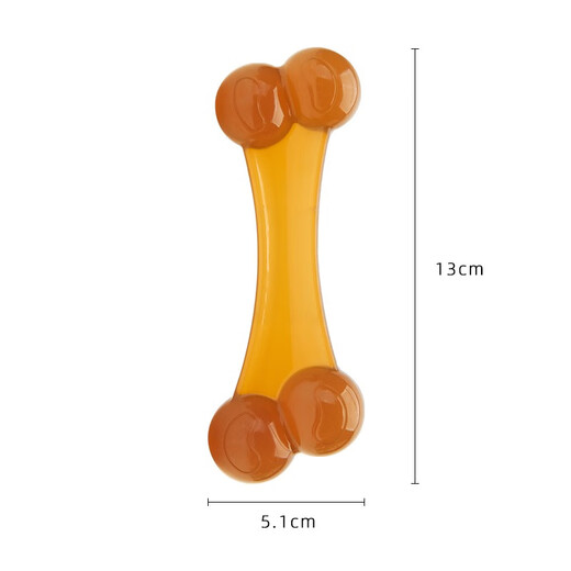 EETOYS small double-headed arched bone dog toy for teeth grinding, teeth cleaning, bite resistance and solitary boredom relief pet supplies