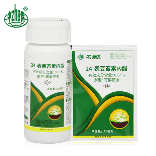 Zhongbao (ZhB) 24 epibrassinolide lipid rice citrus wheat cucumber growth promoting root plant growth regulator pesticide 10ml*6 bags